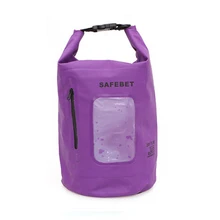 3D открытый Водонепроницаемый сухой плавательный мешок печать ведро рюкзак пляж дрейф мешок хранения сумки с видимой окна 15L