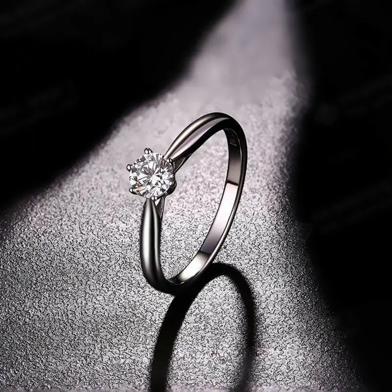 simple cz zircon wedding engagement rings (7)