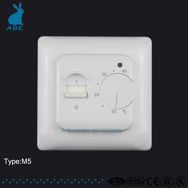 

M5 Knob type mechanical temperature controller floor heating Heating wire Heating cable Temperature controller