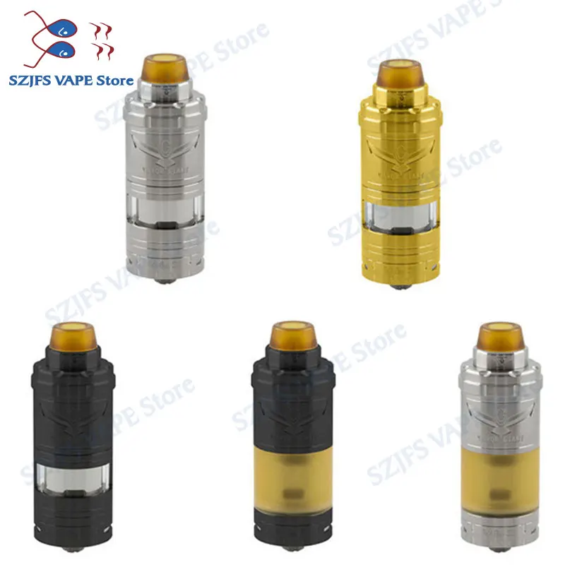 Паровой гигантский комплект Vapor Giant v5S 23 мм RTA объем 6 мл 316 ss nfinitely Регулируемый