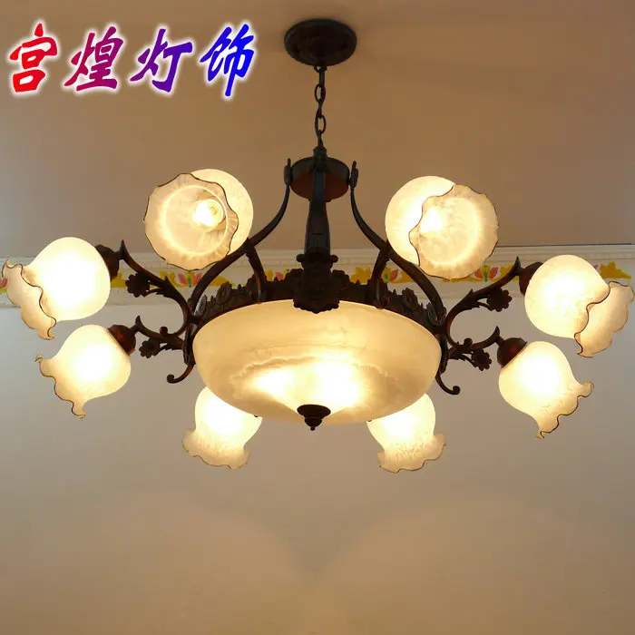 

Living room pendant light bedroom lamp luxury the hall pendant light american style pendant light rustic lamp large diameter
