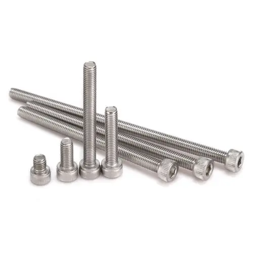 

Fixmee 160PC Pro M3 304 Stainless SteelDIN912 Metric 304 Stainless Steel A2 Hex Socket Head Cap Screw Bolt
