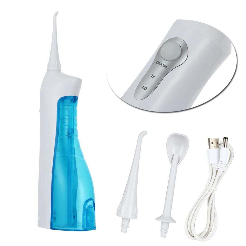 

Personal Teeth Care Electric Power Floss Dental Water Jet Set Rechargeable Home Tooth Cleaning Whitening Cleaner Kit TY99