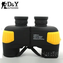 Hot 7X50 font b rangefinder b font military binocular Professional marine floating binoculars telescope DYB012
