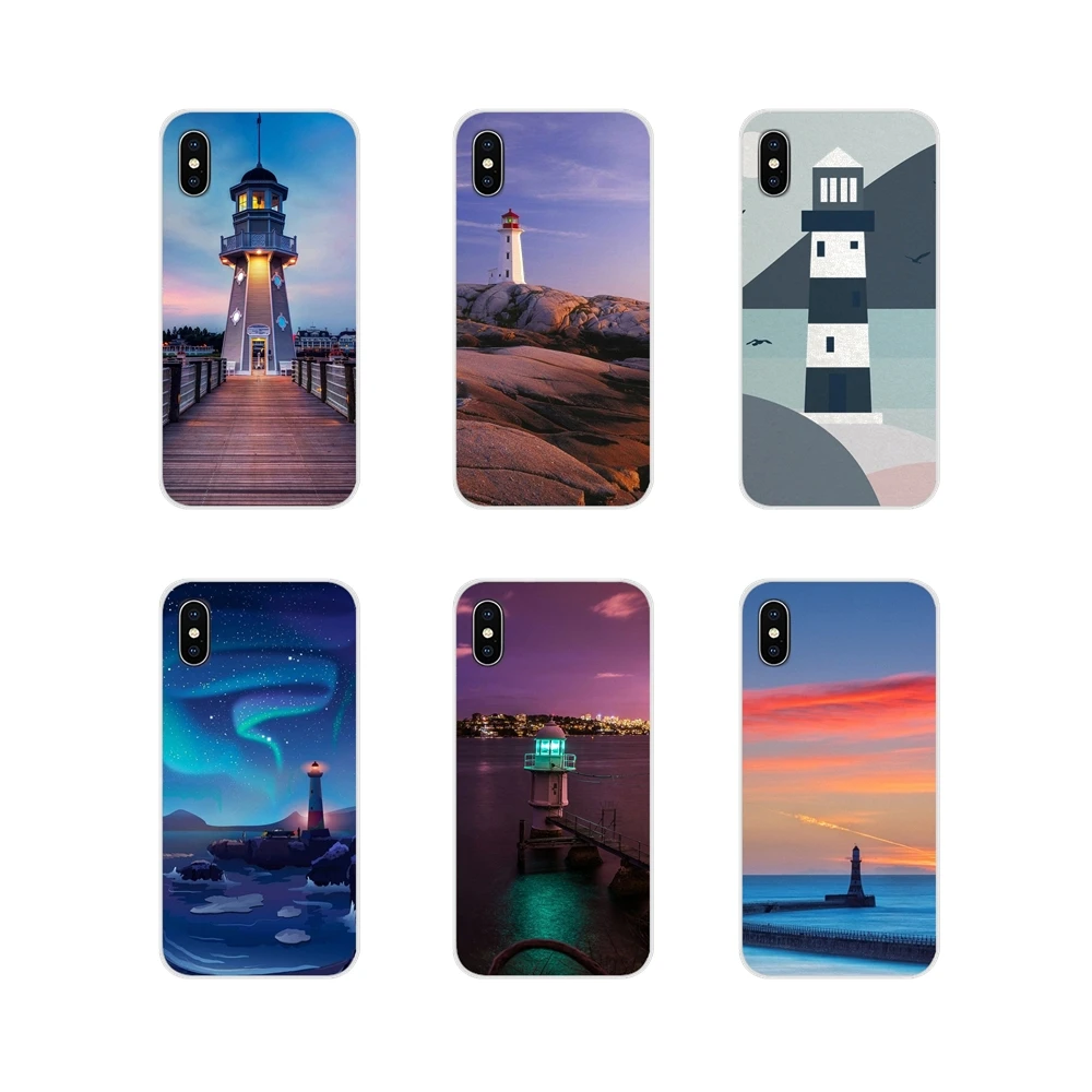 

For Xiaomi Mi4 Mi5 Mi5S Mi6 Mi A1 A2 5X 6X 8 9 Lite SE Pro Mi Max Mix 2 3 2S Accessories Phone Cases Covers lighthouse