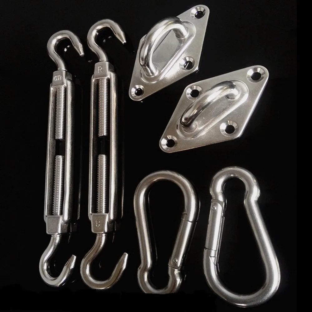 Shading sail stainless steel fittings (3)