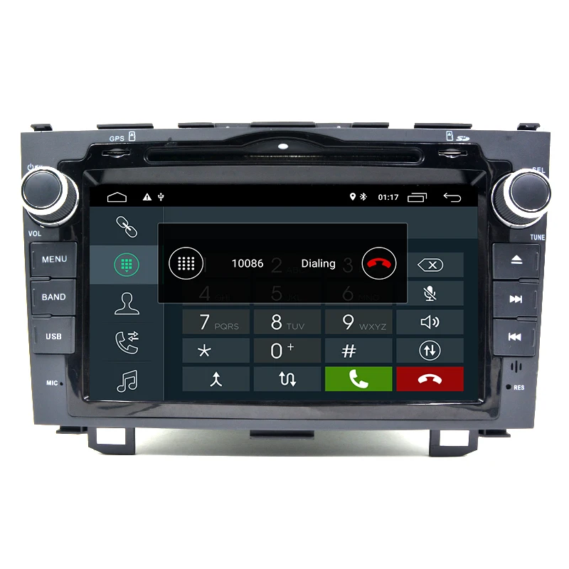 Discount Android 9.0 2G RAM 16G Flash Quad Core 1.6G*4 2Din Car DVD For CRV 2006-2011 Radio Video GPS  Support DVR OBD2 WiFi Free  Map 5