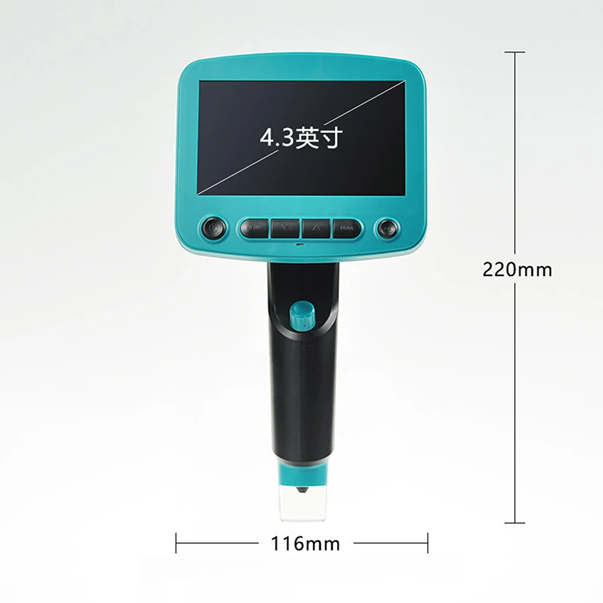 Цифровой ЖК микроскоп с USB 4 3 дюйма HD O светодиодсветодиодный портативная камера