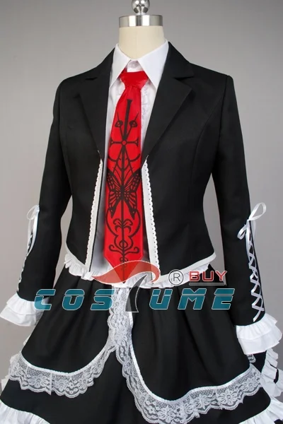 Костюм для косплея Dangan Ronpa Danganronpa Celestia Ludenberg полный комплект Женский костюм на