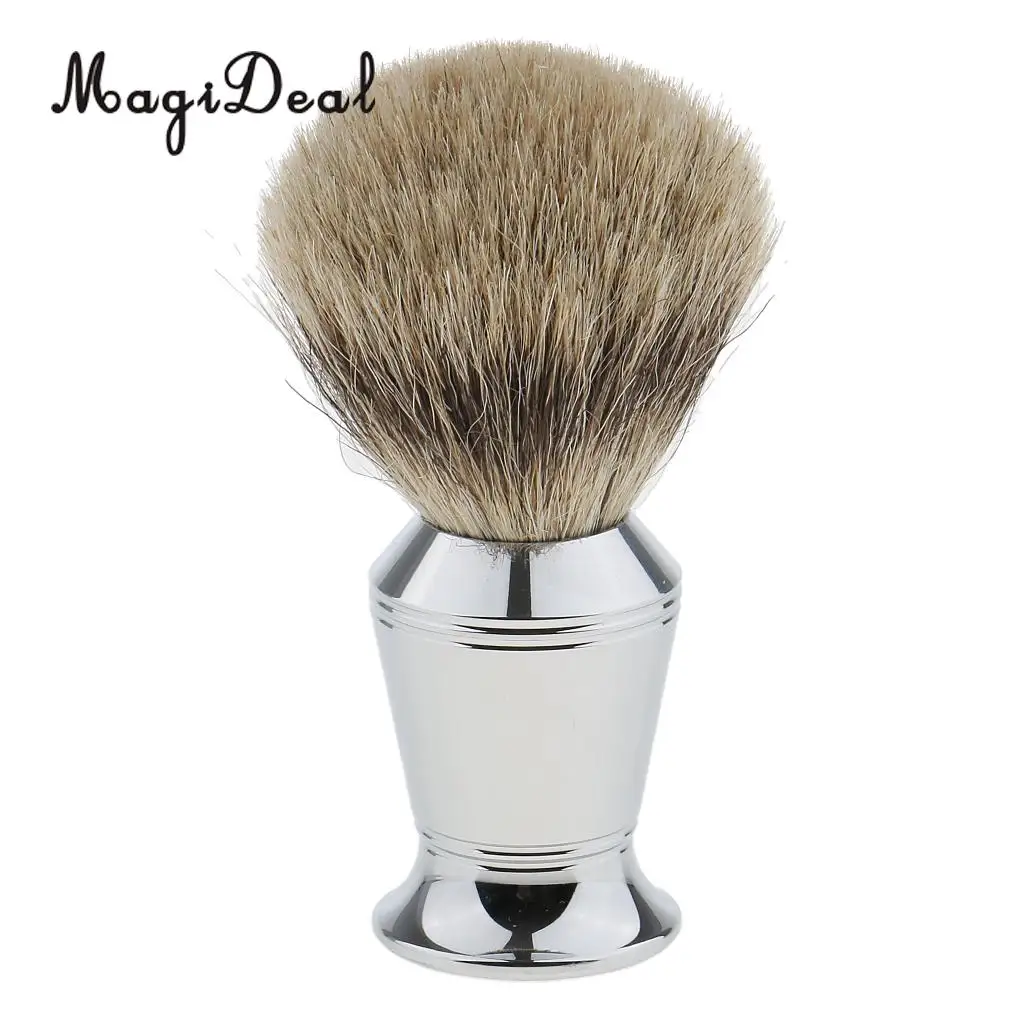 MagiDeal Removable Men Classic Shaving Tool Set Razor+Brush+Stand Weighted Base+Bowl salon shaving tools