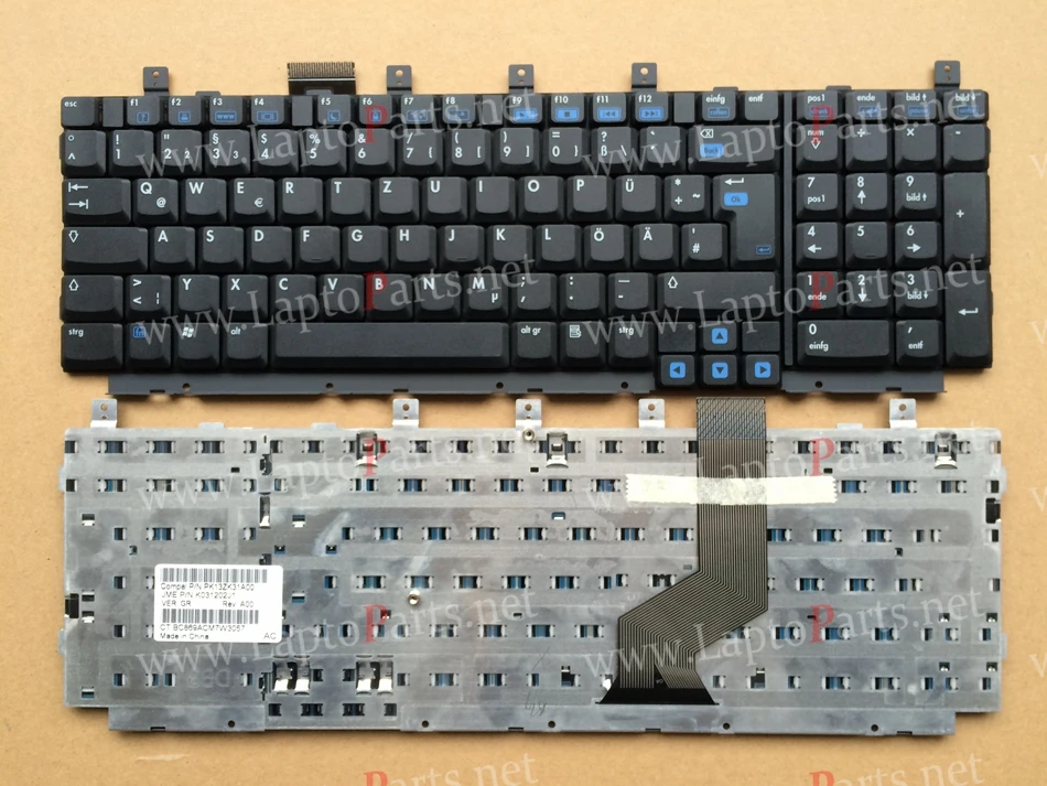 New GR Germany Keyboard For HP Compaq Dv8000 dv8100 dv8200 dv8300