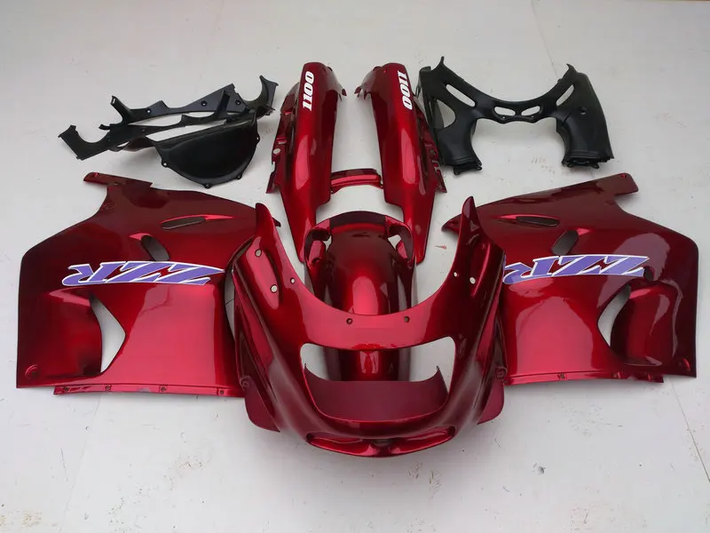 Custom Fairing kit for KAWASAKI Ninja ZZR1100 93 99 01 02 03 ZZR1100