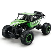 

2018 New JJRC Q15 RC Car 4WD Remote Cars 4x4 Driving Car Double Motor Drive Bigfoot Car Remote Control Model Off-Road Toy-Green