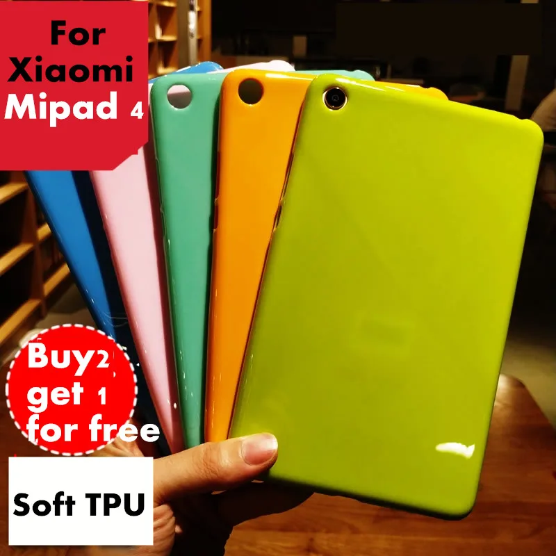 Цветной чехол для планшета Mipad 4 Mi pad Xiaomi mipad4 8 дюймов мягкий силиконовый накладка