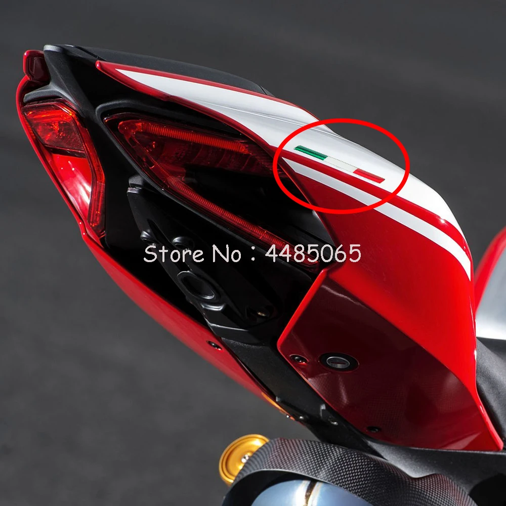 Мотоцикл 3D Наклейка мотоцикл наклейки на бак фотополимерные наклейки мотоцикл тело наклейка для Ducati RV4 RSV4 наклейки