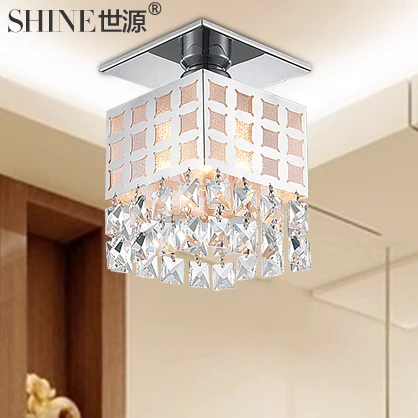 

The LED light source of modern fashion ceiling lamps, crystal lamps lighting living room balcony corridor lights 9058