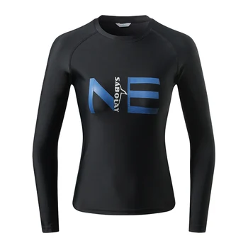 

SABOLAY female swimwear 2019 new couple snorkeling suit long-sleeved sunscreen swimsuit split women shirt swimming suit