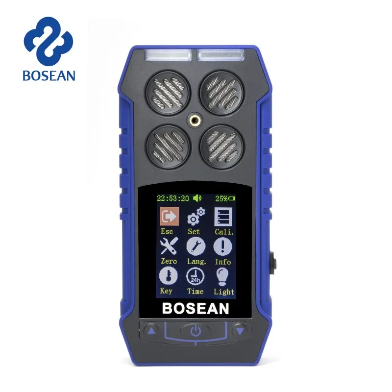 

BH-4S 4 In 1 Digital Air Quality Detector Gas Analyzer Air Tester Portable Compound Gas Detector O2 EX CO Air Quality Monitor