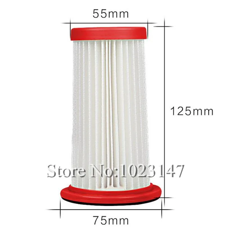 

(2 pieces/lot) Vacuum Cleaner Filters HEPA Filter Replacement for Philips FC8028 FC8254 FC8264 FC8262 FC8260 etc.