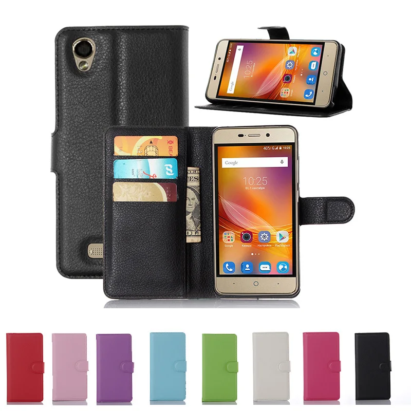 Роскошный чехол бумажник для ZTE X3 D2 Blade из искусственной кожи X 3 D 2 откидная задняя
