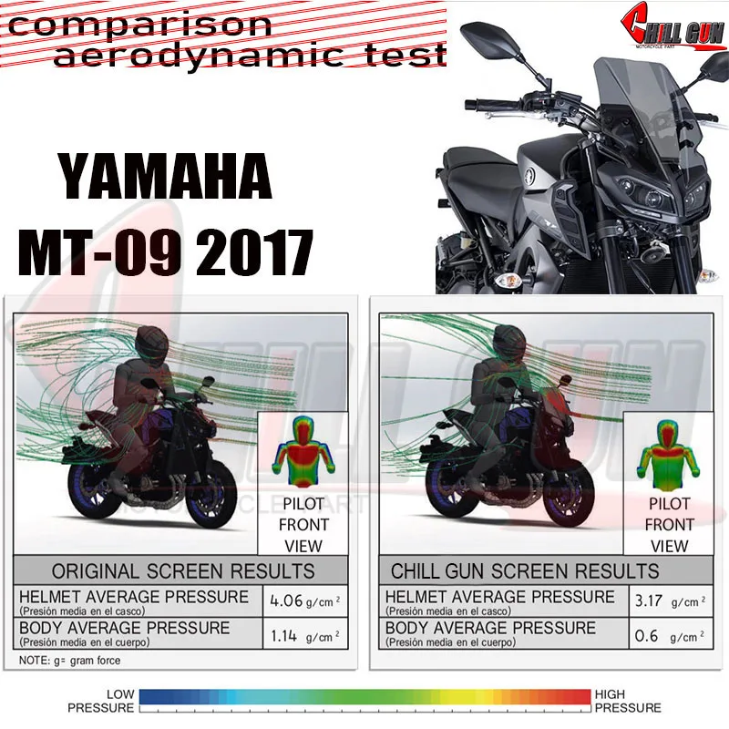 Мотоциклетное ветровое стекло Дефлектор козырек Viser для Yamaha MT09 MT-09 17 FZ-09 FZ09- MT 09 17 до 19 лет