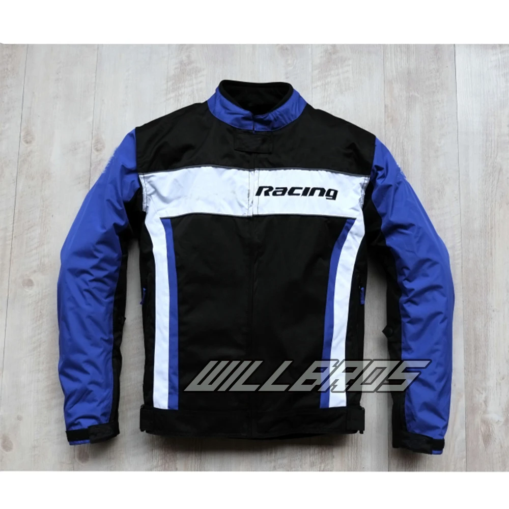 

Motorcycle Motocross Racing Jacket Race Clothing for Honda CBR with 5 Protector Detachable Cotton Liner