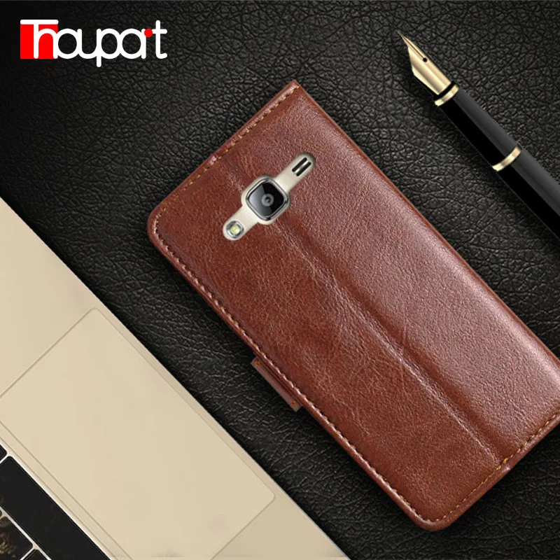 

Thouport For Samsung J3 Case J320F Photo Frame Wallet Phone Cover Retro Leather Flip Cases For Samsung Galaxy J3 2016 Case J 3 6