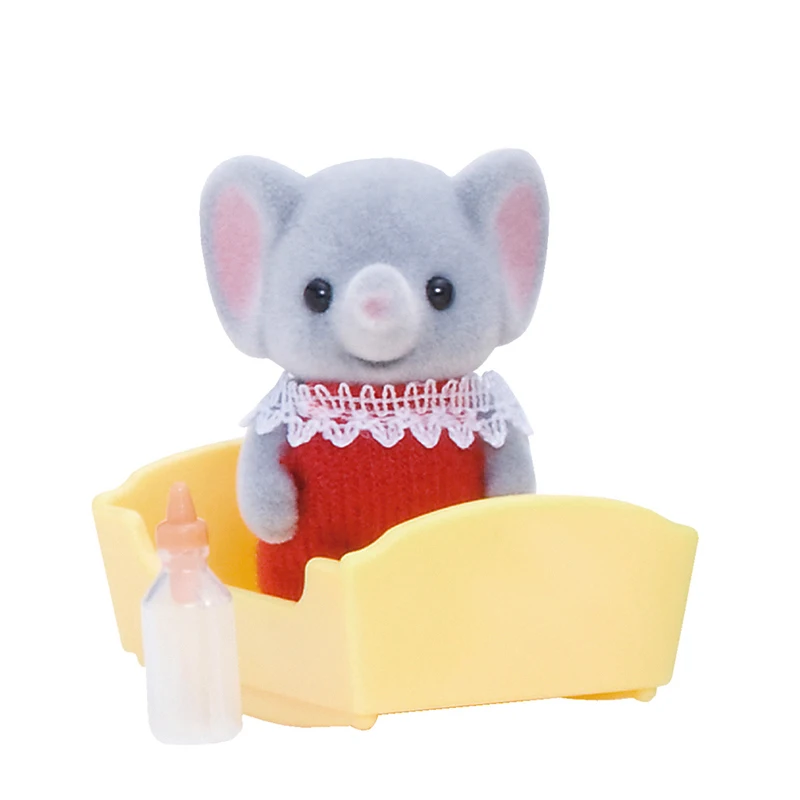 Sylvanian Family Baby Doll пушистая игрушка фигурки кукольный домик семейный набор