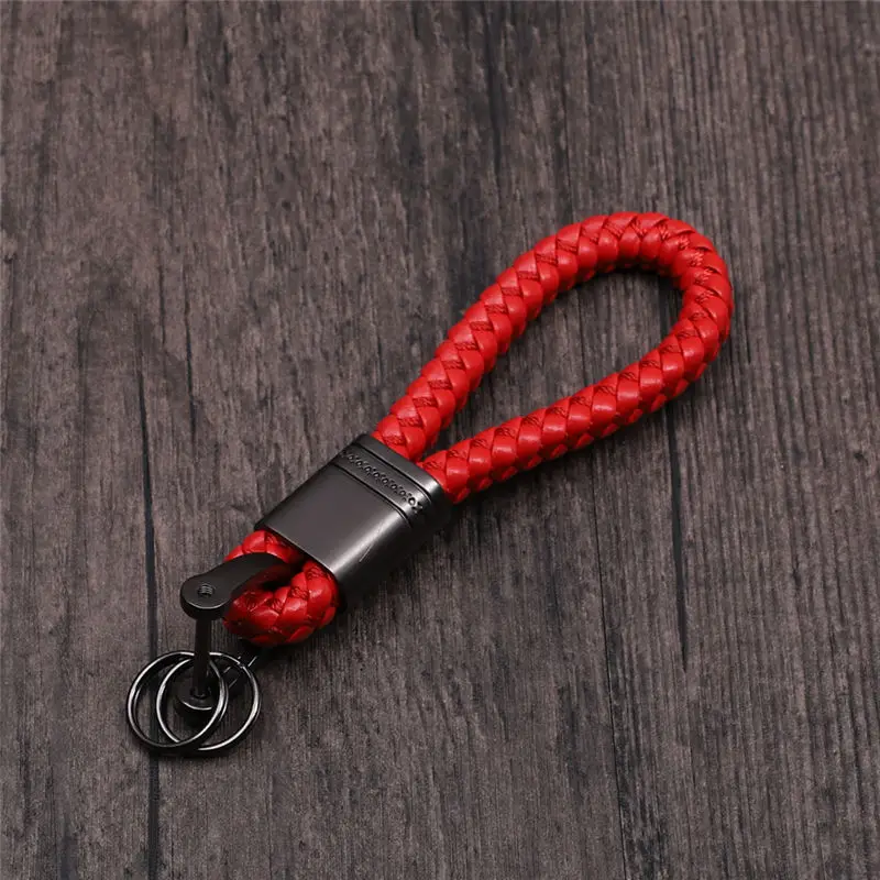Плетеные плетеные веревочные кольца из искусственной кожи круглые подвесные