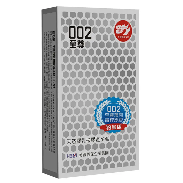 pcs The Ultrathin 002 Natural Latex Rubber Condoms Ultra thin But Super Strong Brand Condoms For Men Sex Products 7