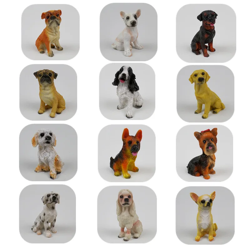 Dog Figurines (6)