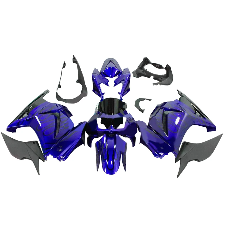 Fairing kit for Kawasaki 250r 2008 2009 2010 2011 2012 2013 2014 blue matte black 08-14 ninja EX250 fairing kitLXs002 | Автомобили и