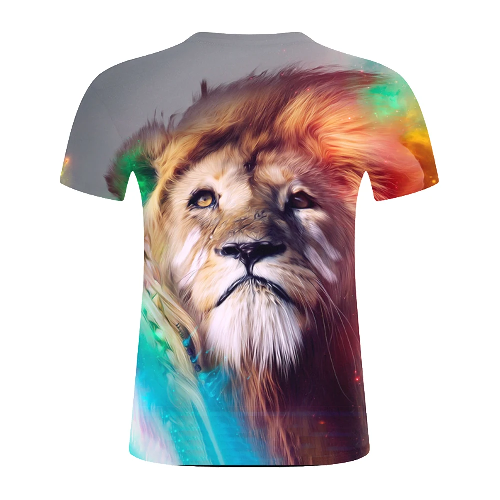 New Animal 3D Print Lion T-shirt Punk Print Shirts Gothic Plus Size Mens Clothing Funny Tshirt Men Short Sleeve T-Shirts New Animal 3D Print Lion T-shirt Punk Print Shirts Gothic Plus Size Mens Clothing Funny Tshirt Men Short Sleeve T-Shirts