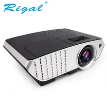 Rigal RD803W Android 4.4 WIFI Airplay Miracast Projector 2000 lumens Home Theater Proyector HD with HDMI VGA USB AV Mini Beamer
