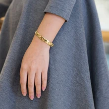 Vinterly браслеты из золотой цепи для женщин германий энергии магнитный браслет мужской голограмма нержавеющая сталь магнитный браслет для мужчин