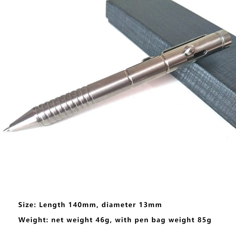 Наружная многофункциональная титановая тактическая ручка EDC для самозащиты, тактическая дроссельная заслонка, вольфрамовая стальная ручка для защиты от разбитых окон