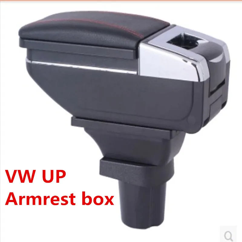 For VW UP armrest box central Store content box products interior Armrest Storage car-styling accessories parts 2009-2018 For VW UP armrest box central Store content box products interior Armrest Storage car-styling accessories parts 2009-2018