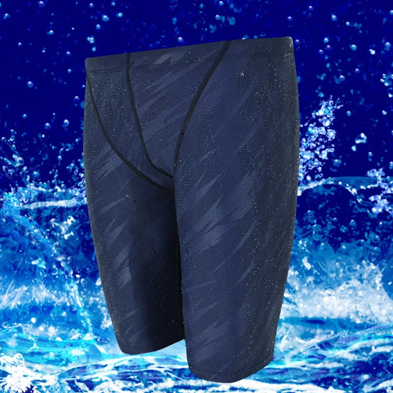 Waterproof Swim Trunks Men's Swimwear Quick dry Swimming Boxer Trunks