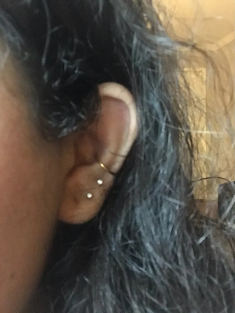 18G G23 Titanium Hypoallergenic Nose Septum Jewelry Hinged Segment Ring Body Piercing Hoop Lip Ear Helix Cartilage Rook Earring - Image 6