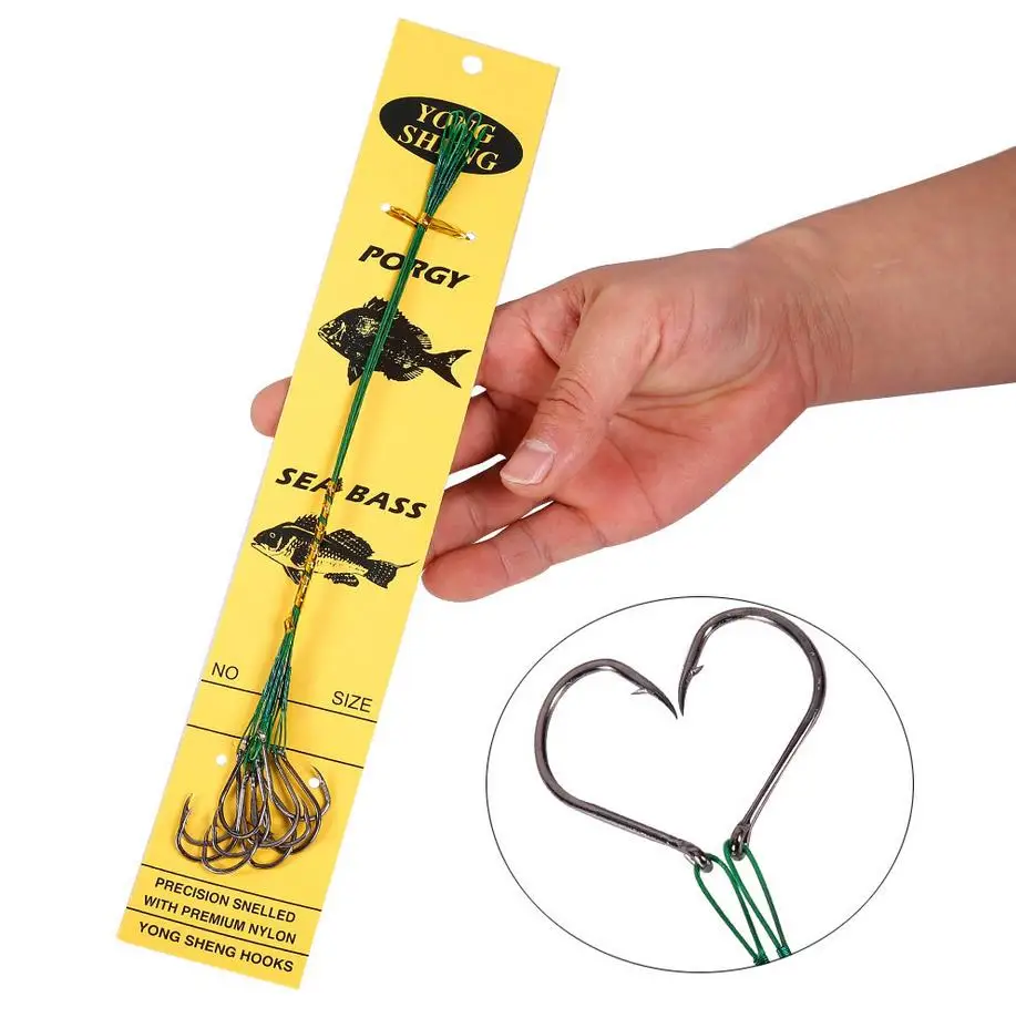 Núcleo com Gancho Trela para o Chumbo de Pesca Linha de Pesca Fio de Aço 5 e 10 Pcs Anti mordida Trelas Líder Inoxidável A34 3 trelas líder de fio de aço inoxidável