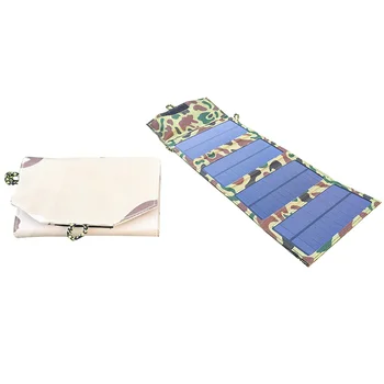 

Universal 7W Folding Solar Panel Charger Battery Mobile Cell Phone Charger for Mobile Phone iPhone USB Battery Charger