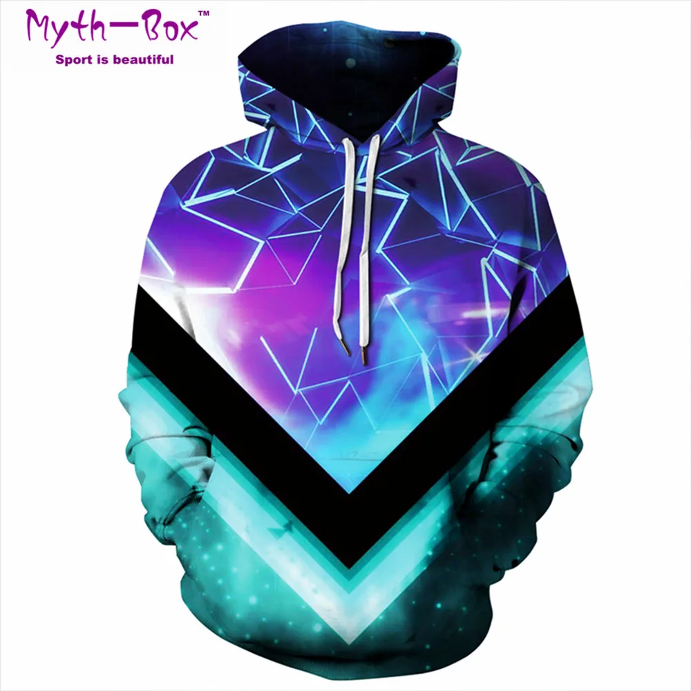 

Winter Women/Men's Sport Hoodies Geometry Galaxy 3D Print Tops Coat Loose Sweatshirt Long Sleeve Running Pullover Hooded Sweater
