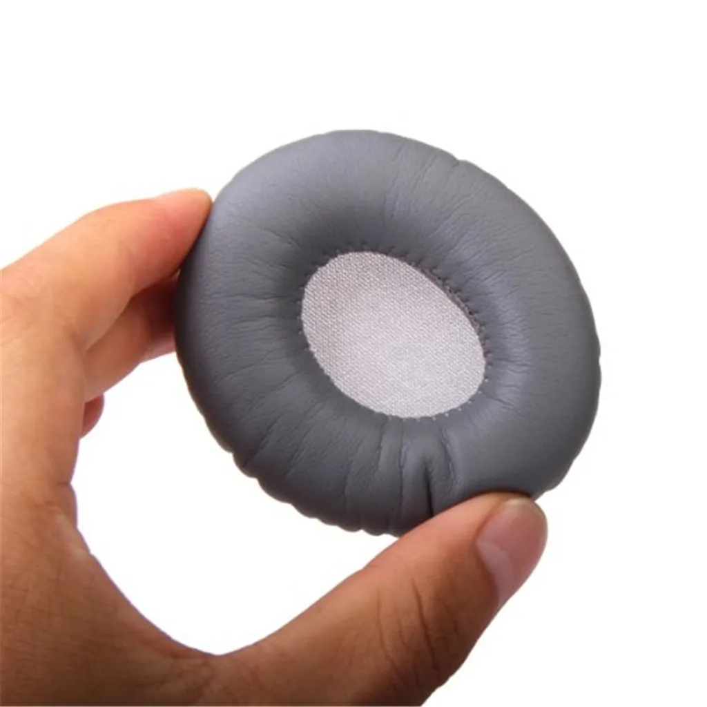 1 Pair Replacement Soft Ear Pads Earpads Cushions Covers Replacement for Beats Solo   1.0 Headset White