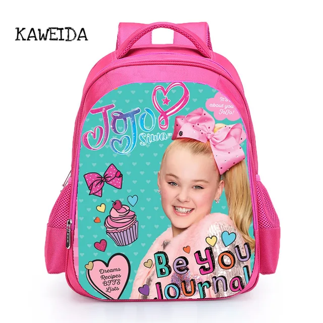 Kids Jojo Siwa Backpack Pink S School Bag Super Star Schoolbag Kids Jojo Siwa Backpack Pink S School Bag Super Star Schoolbag Personalized Book Bags Print Mochila