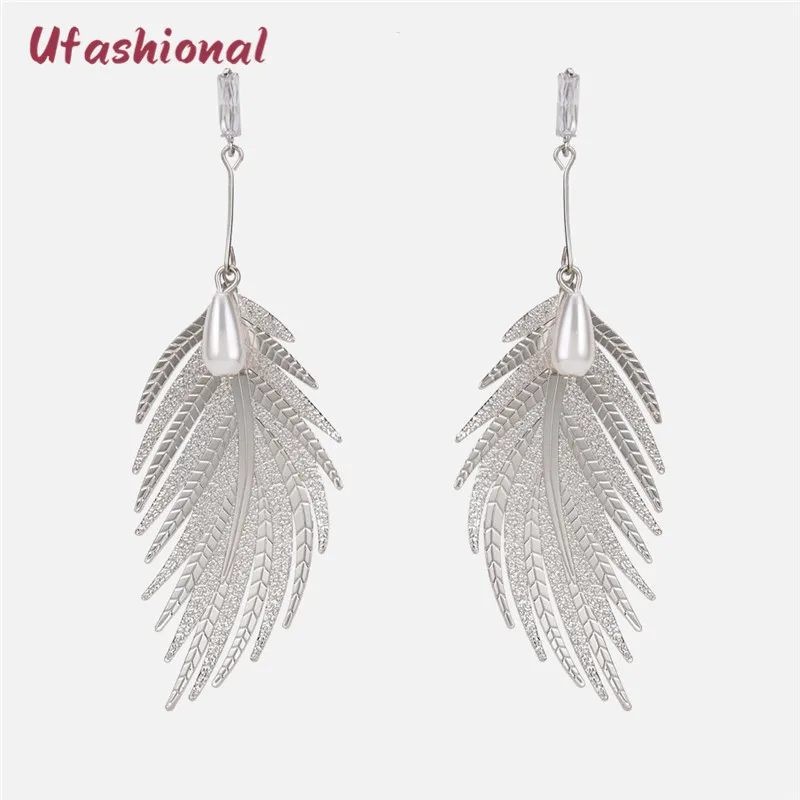 Bijoux Femme сплав перламутровые серьги натуральные атмосферные ювелирные изделия