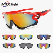 ZK20 2018 UV400 Cycling Eyewear Bike Bicycle Sports Glasses Hiking Men Motorcycle Sunglasses Reflective Explosion-proof Goggles
