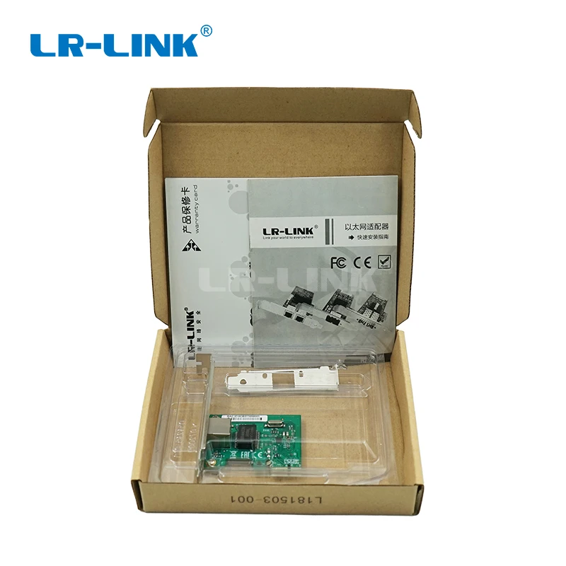 LR-LINK 9232MT PCIe PCI Express x1 Lan Карта 10/100/1000M Gigabit Ethernet сетевой адаптер ПК компьютер NIC Realtek RTL811H