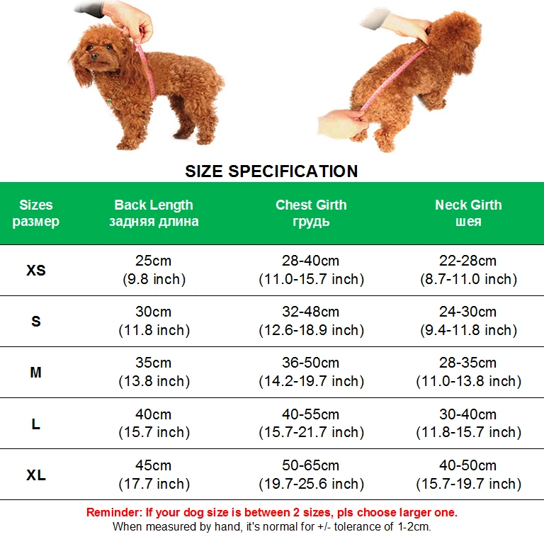 Winter Pet Dog Clothes (5)