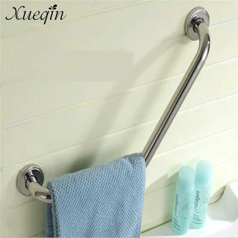 

Xueqin Wall Mount Stainless Steel Bathroom Bathtub Arm Safety Handle Grip Bath Shower Tub Grab Bar Anti Slip Handle Grap Bar