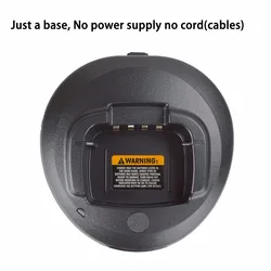 Base de chargeur rapide Portable, Radio bidirectionnelle, pour Motorola CP160 CP140 CP185 EP350 P145 P165 P185 CP1660, pmn5228 